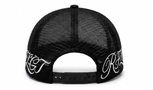 RFLCT Trucker Hat (Black/White)